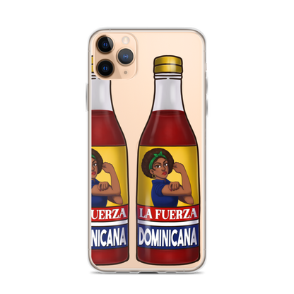 La Fuerza Dominicana iPhone Case  - 2020 - DominicanGirlfriend.com - Frases Dominicanas - República Dominicana Lifestyle Graphic T-Shirts Streetwear & Accessories - New York - Bronx - Washington Heights - Miami - Florida - Boca Chica - USA - Dominican Clothing