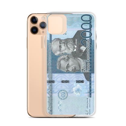 2000 Dominican Pesos iPhone Case  - 2020 - DominicanGirlfriend.com - Frases Dominicanas - República Dominicana Lifestyle Graphic T-Shirts Streetwear & Accessories - New York - Bronx - Washington Heights - Miami - Florida - Boca Chica - USA - Dominican Clothing