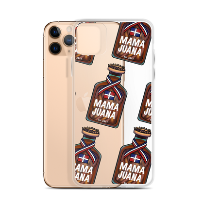 Mama Juana Dominicana iPhone Case  - 2020 - DominicanGirlfriend.com - Frases Dominicanas - República Dominicana Lifestyle Graphic T-Shirts Streetwear & Accessories - New York - Bronx - Washington Heights - Miami - Florida - Boca Chica - USA - Dominican Clothing