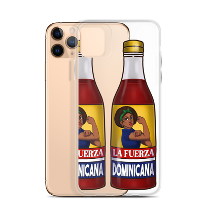 La Fuerza Dominicana iPhone Case  - 2020 - DominicanGirlfriend.com - Frases Dominicanas - República Dominicana Lifestyle Graphic T-Shirts Streetwear & Accessories - New York - Bronx - Washington Heights - Miami - Florida - Boca Chica - USA - Dominican Clothing