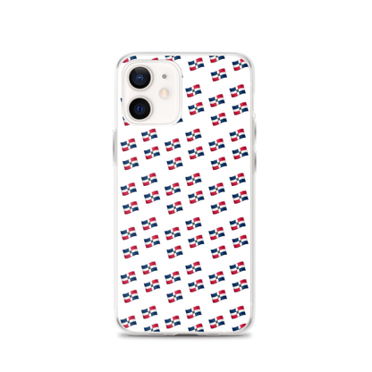 All-Over Emoji República Dominicana Flag iPhone Case  - 2020 - DominicanGirlfriend.com - Frases Dominicanas - República Dominicana Lifestyle Graphic T-Shirts Streetwear & Accessories - New York - Bronx - Washington Heights - Miami - Florida - Boca Chica - USA - Dominican Clothing