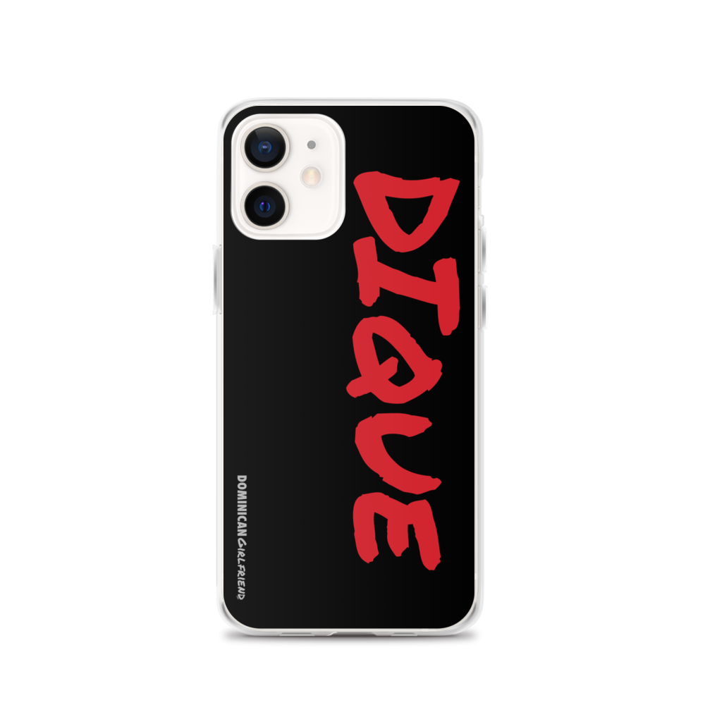 Dique iPhone Case  - 2020 - DominicanGirlfriend.com - Frases Dominicanas - República Dominicana Lifestyle Graphic T-Shirts Streetwear & Accessories - New York - Bronx - Washington Heights - Miami - Florida - Boca Chica - USA - Dominican Clothing