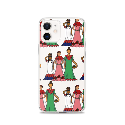 Dominican Faceless Dolls iPhone Case  - 2020 - DominicanGirlfriend.com - Frases Dominicanas - República Dominicana Lifestyle Graphic T-Shirts Streetwear & Accessories - New York - Bronx - Washington Heights - Miami - Florida - Boca Chica - USA - Dominican Clothing