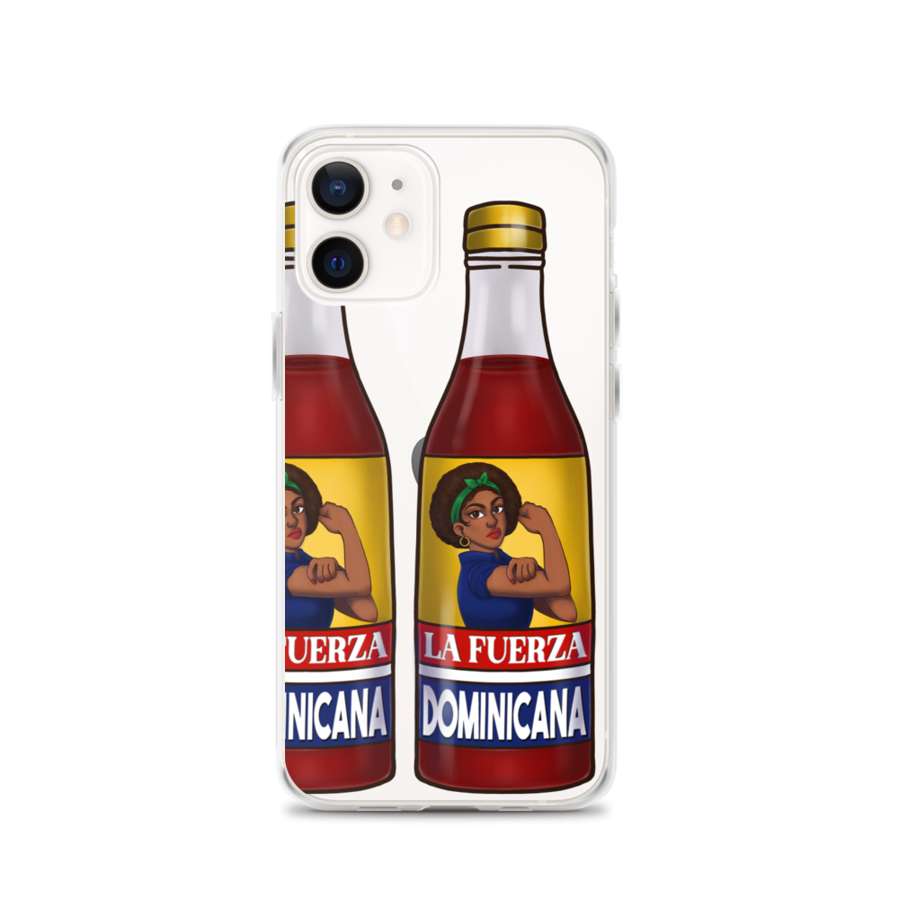 La Fuerza Dominicana iPhone Case  - 2020 - DominicanGirlfriend.com - Frases Dominicanas - República Dominicana Lifestyle Graphic T-Shirts Streetwear & Accessories - New York - Bronx - Washington Heights - Miami - Florida - Boca Chica - USA - Dominican Clothing