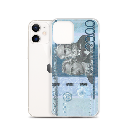 2000 Dominican Pesos iPhone Case  - 2020 - DominicanGirlfriend.com - Frases Dominicanas - República Dominicana Lifestyle Graphic T-Shirts Streetwear & Accessories - New York - Bronx - Washington Heights - Miami - Florida - Boca Chica - USA - Dominican Clothing