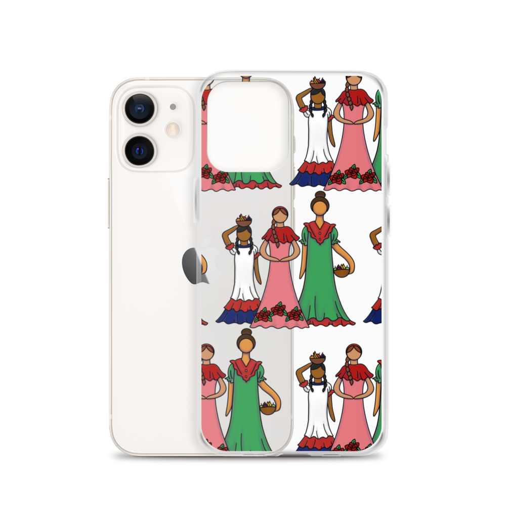 Dominican Faceless Dolls iPhone Case  - 2020 - DominicanGirlfriend.com - Frases Dominicanas - República Dominicana Lifestyle Graphic T-Shirts Streetwear & Accessories - New York - Bronx - Washington Heights - Miami - Florida - Boca Chica - USA - Dominican Clothing
