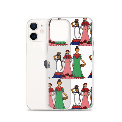Dominican Faceless Dolls iPhone Case  - 2020 - DominicanGirlfriend.com - Frases Dominicanas - República Dominicana Lifestyle Graphic T-Shirts Streetwear & Accessories - New York - Bronx - Washington Heights - Miami - Florida - Boca Chica - USA - Dominican Clothing