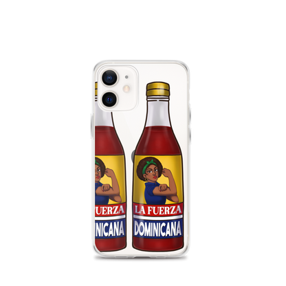 La Fuerza Dominicana iPhone Case  - 2020 - DominicanGirlfriend.com - Frases Dominicanas - República Dominicana Lifestyle Graphic T-Shirts Streetwear & Accessories - New York - Bronx - Washington Heights - Miami - Florida - Boca Chica - USA - Dominican Clothing