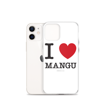 I Love Mangu iPhone Case  - 2020 - DominicanGirlfriend.com - Frases Dominicanas - República Dominicana Lifestyle Graphic T-Shirts Streetwear & Accessories - New York - Bronx - Washington Heights - Miami - Florida - Boca Chica - USA - Dominican Clothing