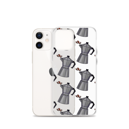 Cafetera iPhone Case  - 2020 - DominicanGirlfriend.com - Frases Dominicanas - República Dominicana Lifestyle Graphic T-Shirts Streetwear & Accessories - New York - Bronx - Washington Heights - Miami - Florida - Boca Chica - USA - Dominican Clothing