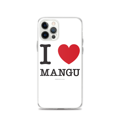 I Love Mangu iPhone Case  - 2020 - DominicanGirlfriend.com - Frases Dominicanas - República Dominicana Lifestyle Graphic T-Shirts Streetwear & Accessories - New York - Bronx - Washington Heights - Miami - Florida - Boca Chica - USA - Dominican Clothing