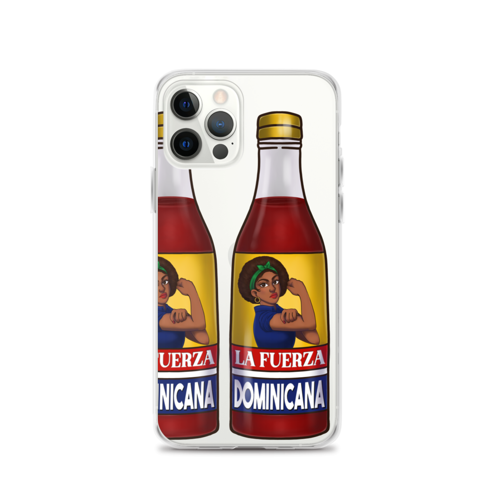 La Fuerza Dominicana iPhone Case  - 2020 - DominicanGirlfriend.com - Frases Dominicanas - República Dominicana Lifestyle Graphic T-Shirts Streetwear & Accessories - New York - Bronx - Washington Heights - Miami - Florida - Boca Chica - USA - Dominican Clothing