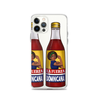 La Fuerza Dominicana iPhone Case  - 2020 - DominicanGirlfriend.com - Frases Dominicanas - República Dominicana Lifestyle Graphic T-Shirts Streetwear & Accessories - New York - Bronx - Washington Heights - Miami - Florida - Boca Chica - USA - Dominican Clothing