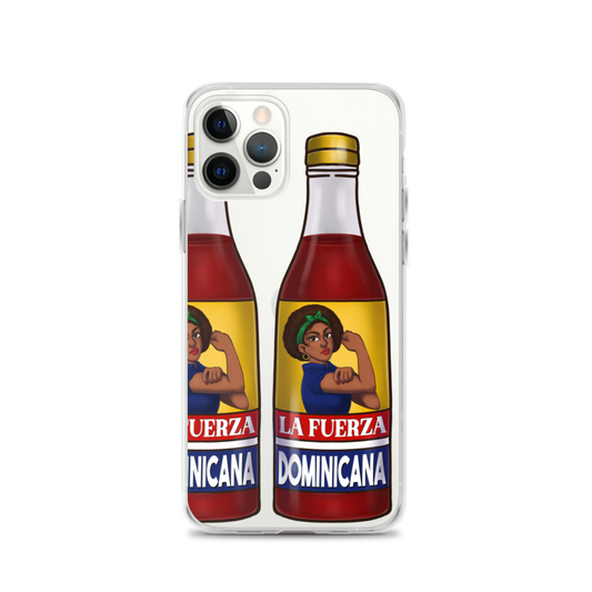 La Fuerza Dominicana iPhone Case  - 2020 - DominicanGirlfriend.com - Frases Dominicanas - República Dominicana Lifestyle Graphic T-Shirts Streetwear & Accessories - New York - Bronx - Washington Heights - Miami - Florida - Boca Chica - USA - Dominican Clothing