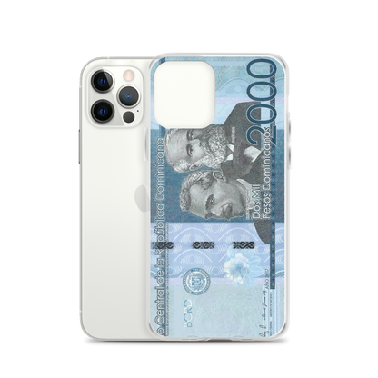 2000 Dominican Pesos iPhone Case  - 2020 - DominicanGirlfriend.com - Frases Dominicanas - República Dominicana Lifestyle Graphic T-Shirts Streetwear & Accessories - New York - Bronx - Washington Heights - Miami - Florida - Boca Chica - USA - Dominican Clothing