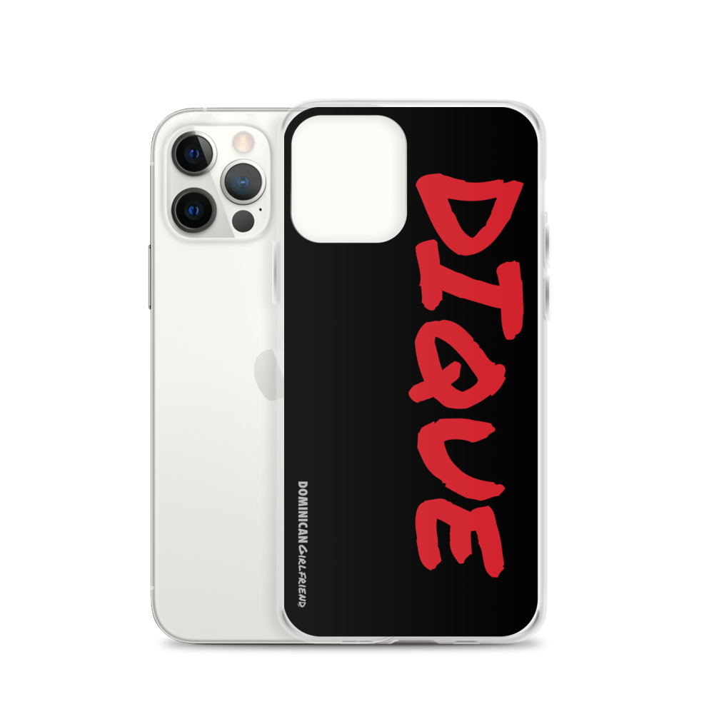 Dique iPhone Case  - 2020 - DominicanGirlfriend.com - Frases Dominicanas - República Dominicana Lifestyle Graphic T-Shirts Streetwear & Accessories - New York - Bronx - Washington Heights - Miami - Florida - Boca Chica - USA - Dominican Clothing