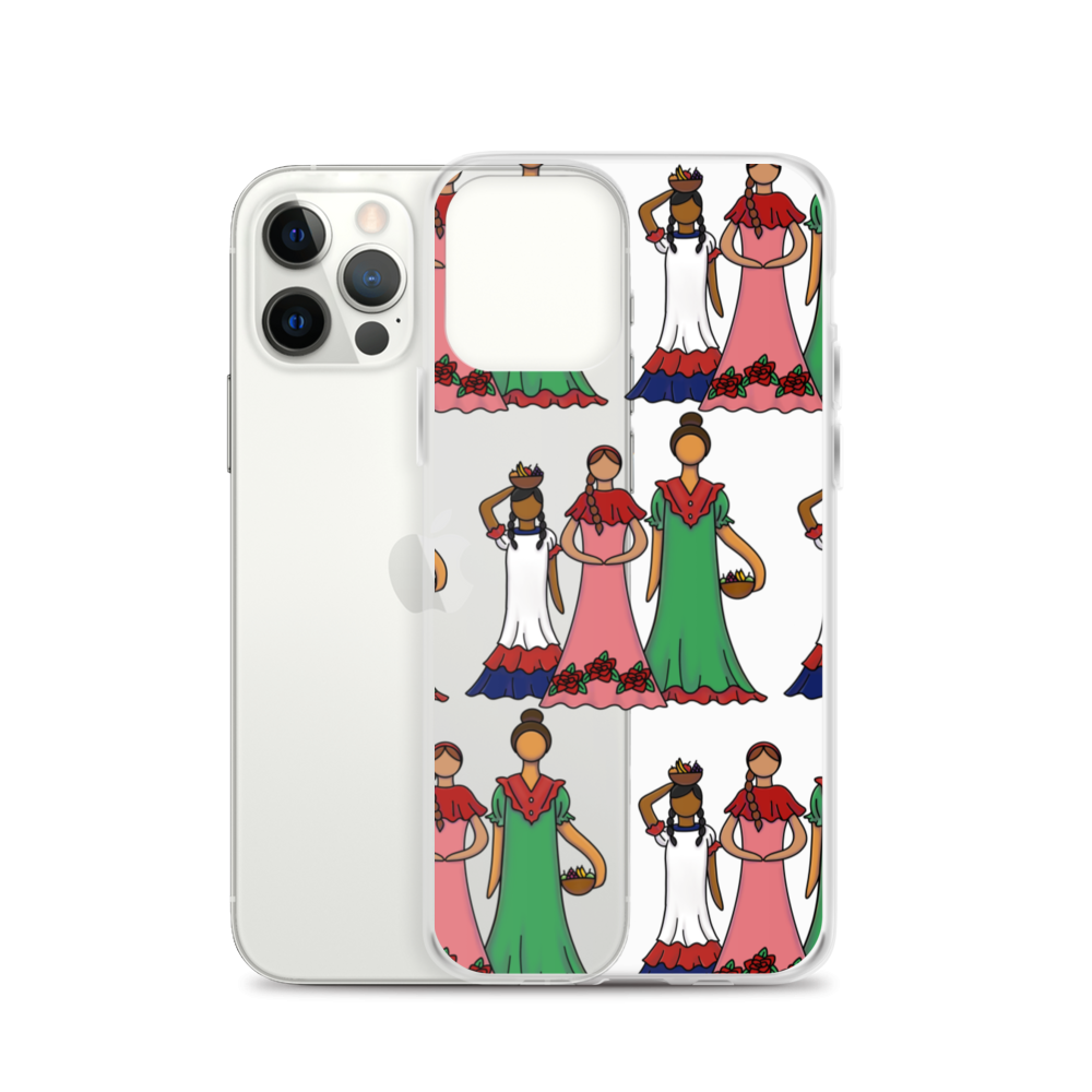 Dominican Faceless Dolls iPhone Case  - 2020 - DominicanGirlfriend.com - Frases Dominicanas - República Dominicana Lifestyle Graphic T-Shirts Streetwear & Accessories - New York - Bronx - Washington Heights - Miami - Florida - Boca Chica - USA - Dominican Clothing