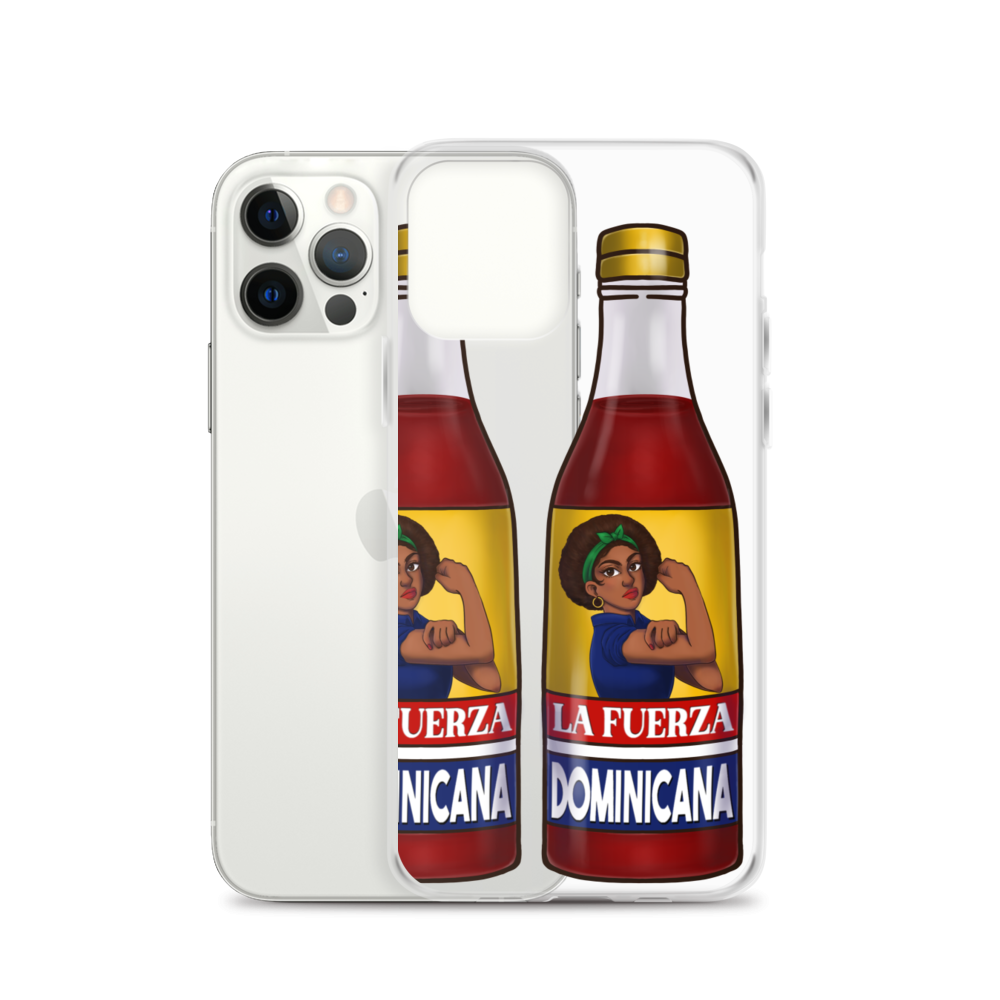 La Fuerza Dominicana iPhone Case  - 2020 - DominicanGirlfriend.com - Frases Dominicanas - República Dominicana Lifestyle Graphic T-Shirts Streetwear & Accessories - New York - Bronx - Washington Heights - Miami - Florida - Boca Chica - USA - Dominican Clothing