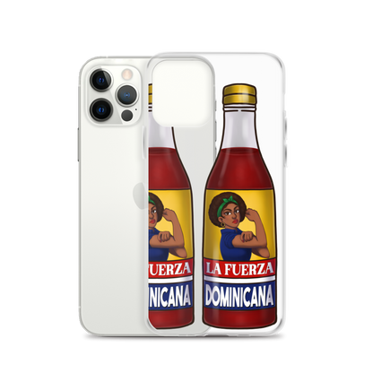 La Fuerza Dominicana iPhone Case  - 2020 - DominicanGirlfriend.com - Frases Dominicanas - República Dominicana Lifestyle Graphic T-Shirts Streetwear & Accessories - New York - Bronx - Washington Heights - Miami - Florida - Boca Chica - USA - Dominican Clothing