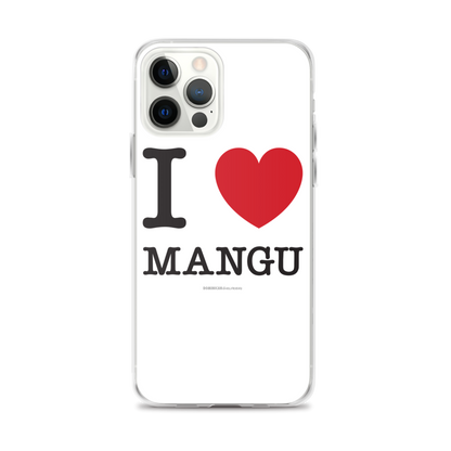 I Love Mangu iPhone Case  - 2020 - DominicanGirlfriend.com - Frases Dominicanas - República Dominicana Lifestyle Graphic T-Shirts Streetwear & Accessories - New York - Bronx - Washington Heights - Miami - Florida - Boca Chica - USA - Dominican Clothing