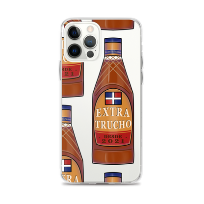 Extra Trucho Dominican Rum iPhone Case  - 2020 - DominicanGirlfriend.com - Frases Dominicanas - República Dominicana Lifestyle Graphic T-Shirts Streetwear & Accessories - New York - Bronx - Washington Heights - Miami - Florida - Boca Chica - USA - Dominican Clothing
