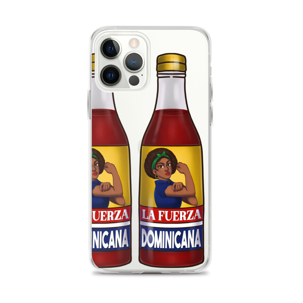 La Fuerza Dominicana iPhone Case  - 2020 - DominicanGirlfriend.com - Frases Dominicanas - República Dominicana Lifestyle Graphic T-Shirts Streetwear & Accessories - New York - Bronx - Washington Heights - Miami - Florida - Boca Chica - USA - Dominican Clothing