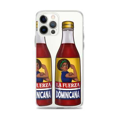 La Fuerza Dominicana iPhone Case  - 2020 - DominicanGirlfriend.com - Frases Dominicanas - República Dominicana Lifestyle Graphic T-Shirts Streetwear & Accessories - New York - Bronx - Washington Heights - Miami - Florida - Boca Chica - USA - Dominican Clothing
