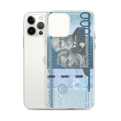 2000 Dominican Pesos iPhone Case  - 2020 - DominicanGirlfriend.com - Frases Dominicanas - República Dominicana Lifestyle Graphic T-Shirts Streetwear & Accessories - New York - Bronx - Washington Heights - Miami - Florida - Boca Chica - USA - Dominican Clothing