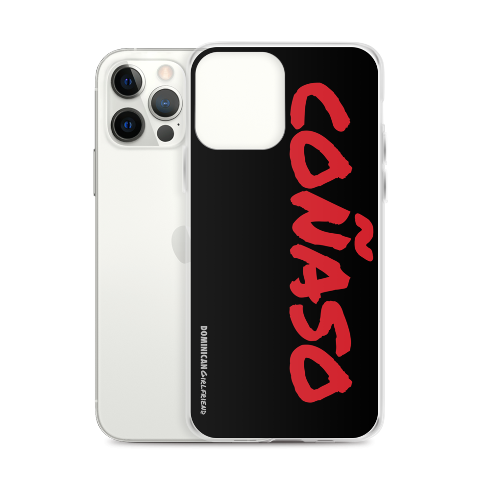 Coñaso iPhone Case  - 2020 - DominicanGirlfriend.com - Frases Dominicanas - República Dominicana Lifestyle Graphic T-Shirts Streetwear & Accessories - New York - Bronx - Washington Heights - Miami - Florida - Boca Chica - USA - Dominican Clothing