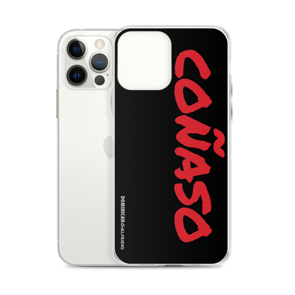 Coñaso iPhone Case  - 2020 - DominicanGirlfriend.com - Frases Dominicanas - República Dominicana Lifestyle Graphic T-Shirts Streetwear & Accessories - New York - Bronx - Washington Heights - Miami - Florida - Boca Chica - USA - Dominican Clothing