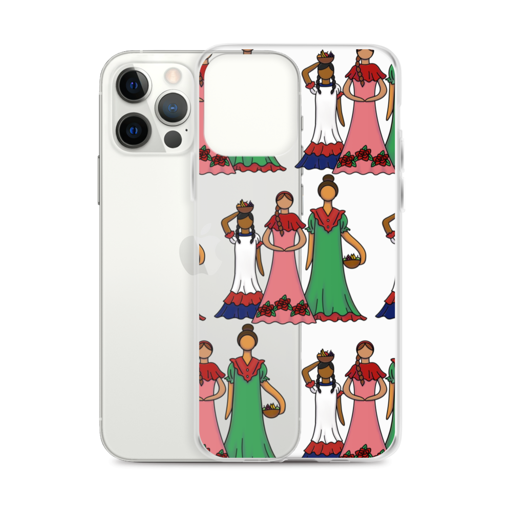 Dominican Faceless Dolls iPhone Case  - 2020 - DominicanGirlfriend.com - Frases Dominicanas - República Dominicana Lifestyle Graphic T-Shirts Streetwear & Accessories - New York - Bronx - Washington Heights - Miami - Florida - Boca Chica - USA - Dominican Clothing
