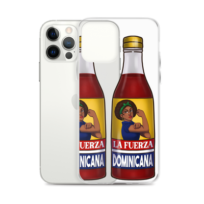 La Fuerza Dominicana iPhone Case  - 2020 - DominicanGirlfriend.com - Frases Dominicanas - República Dominicana Lifestyle Graphic T-Shirts Streetwear & Accessories - New York - Bronx - Washington Heights - Miami - Florida - Boca Chica - USA - Dominican Clothing