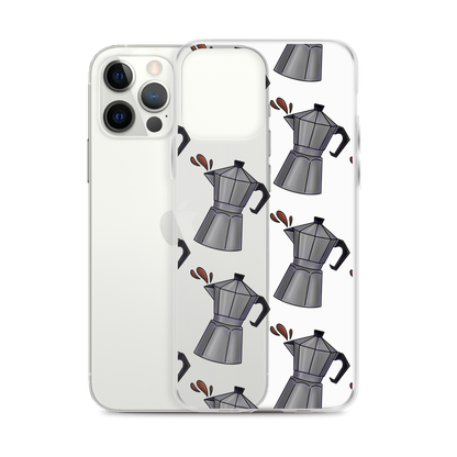 Cafetera iPhone Case  - 2020 - DominicanGirlfriend.com - Frases Dominicanas - República Dominicana Lifestyle Graphic T-Shirts Streetwear & Accessories - New York - Bronx - Washington Heights - Miami - Florida - Boca Chica - USA - Dominican Clothing