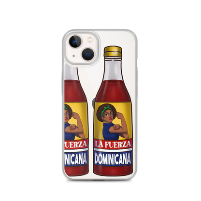 La Fuerza Dominicana iPhone Case  - 2020 - DominicanGirlfriend.com - Frases Dominicanas - República Dominicana Lifestyle Graphic T-Shirts Streetwear & Accessories - New York - Bronx - Washington Heights - Miami - Florida - Boca Chica - USA - Dominican Clothing
