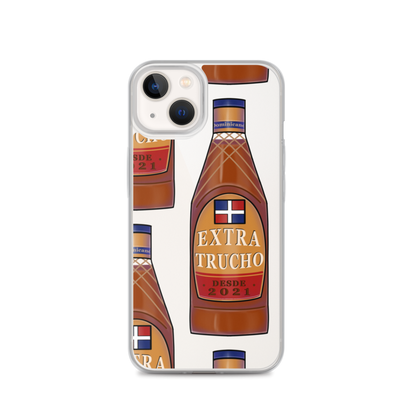 Extra Trucho Dominican Rum iPhone Case  - 2020 - DominicanGirlfriend.com - Frases Dominicanas - República Dominicana Lifestyle Graphic T-Shirts Streetwear & Accessories - New York - Bronx - Washington Heights - Miami - Florida - Boca Chica - USA - Dominican Clothing