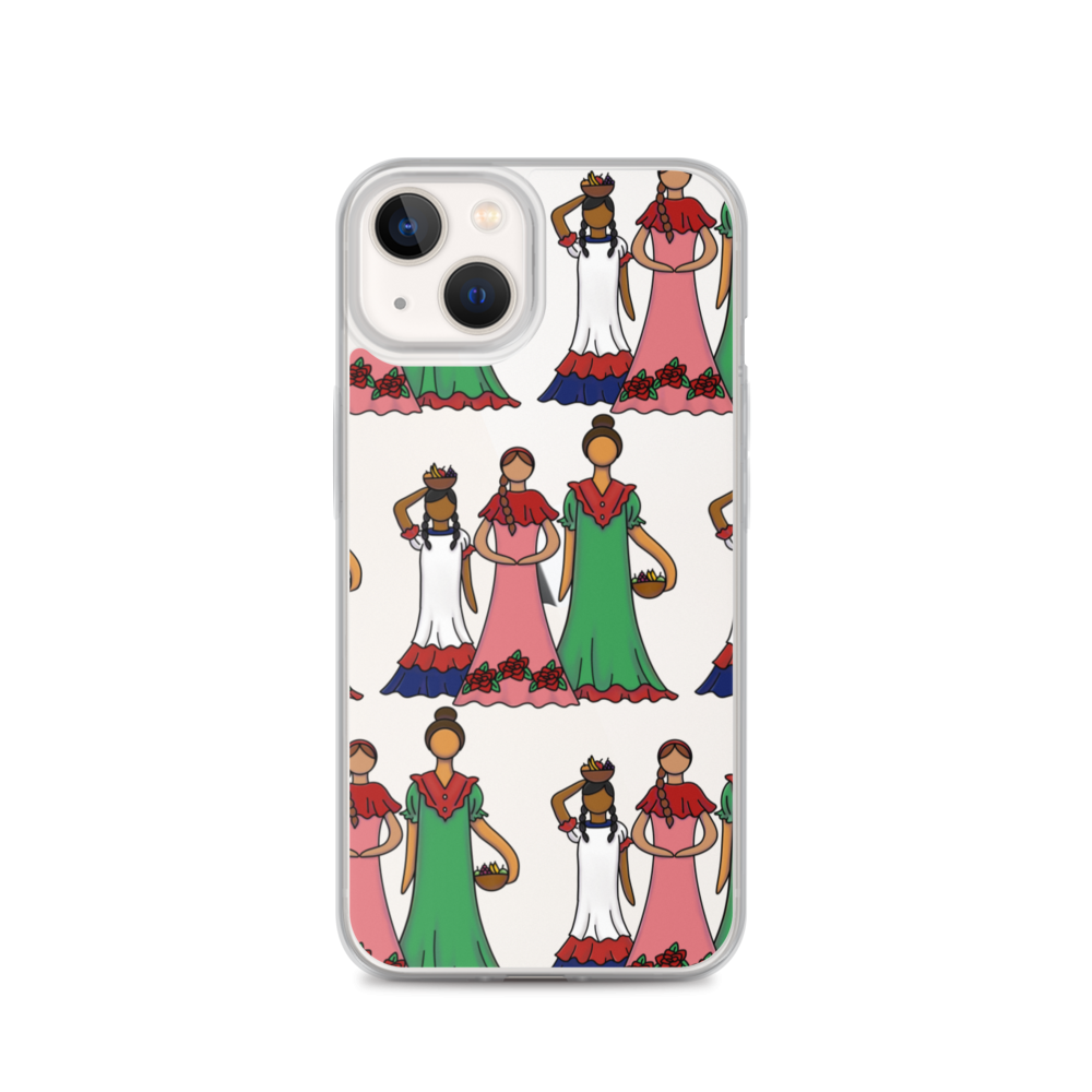 Dominican Faceless Dolls iPhone Case  - 2020 - DominicanGirlfriend.com - Frases Dominicanas - República Dominicana Lifestyle Graphic T-Shirts Streetwear & Accessories - New York - Bronx - Washington Heights - Miami - Florida - Boca Chica - USA - Dominican Clothing