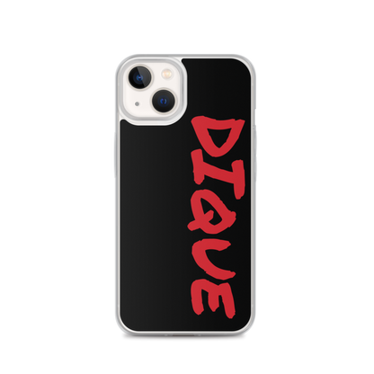 Dique iPhone Case  - 2020 - DominicanGirlfriend.com - Frases Dominicanas - República Dominicana Lifestyle Graphic T-Shirts Streetwear & Accessories - New York - Bronx - Washington Heights - Miami - Florida - Boca Chica - USA - Dominican Clothing