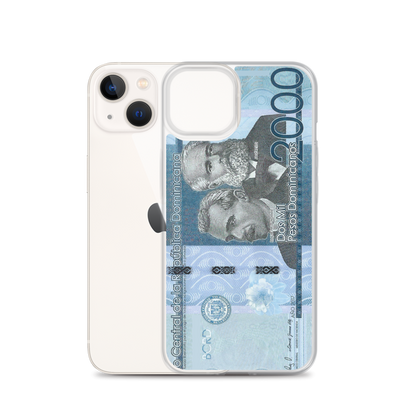 2000 Dominican Pesos iPhone Case  - 2020 - DominicanGirlfriend.com - Frases Dominicanas - República Dominicana Lifestyle Graphic T-Shirts Streetwear & Accessories - New York - Bronx - Washington Heights - Miami - Florida - Boca Chica - USA - Dominican Clothing