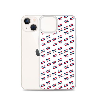 All-Over Emoji República Dominicana Flag iPhone Case  - 2020 - DominicanGirlfriend.com - Frases Dominicanas - República Dominicana Lifestyle Graphic T-Shirts Streetwear & Accessories - New York - Bronx - Washington Heights - Miami - Florida - Boca Chica - USA - Dominican Clothing