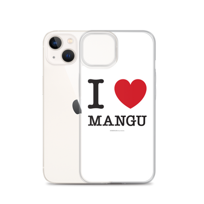 I Love Mangu iPhone Case  - 2020 - DominicanGirlfriend.com - Frases Dominicanas - República Dominicana Lifestyle Graphic T-Shirts Streetwear & Accessories - New York - Bronx - Washington Heights - Miami - Florida - Boca Chica - USA - Dominican Clothing