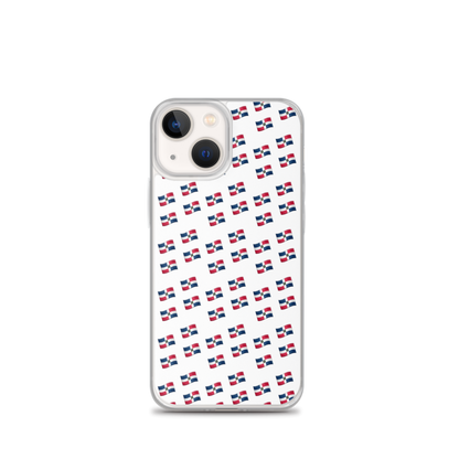 All-Over Emoji República Dominicana Flag iPhone Case  - 2020 - DominicanGirlfriend.com - Frases Dominicanas - República Dominicana Lifestyle Graphic T-Shirts Streetwear & Accessories - New York - Bronx - Washington Heights - Miami - Florida - Boca Chica - USA - Dominican Clothing
