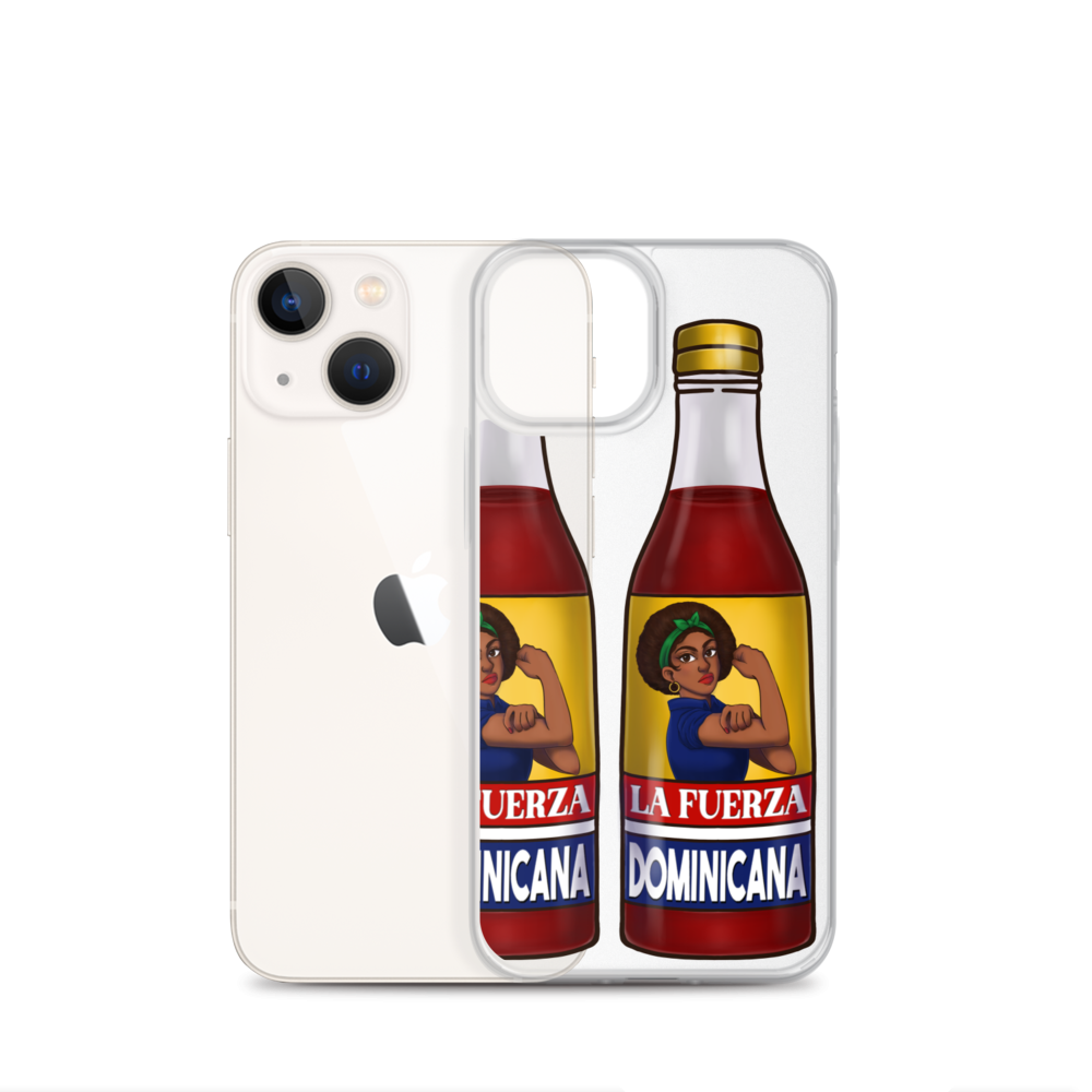 La Fuerza Dominicana iPhone Case  - 2020 - DominicanGirlfriend.com - Frases Dominicanas - República Dominicana Lifestyle Graphic T-Shirts Streetwear & Accessories - New York - Bronx - Washington Heights - Miami - Florida - Boca Chica - USA - Dominican Clothing
