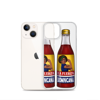 La Fuerza Dominicana iPhone Case  - 2020 - DominicanGirlfriend.com - Frases Dominicanas - República Dominicana Lifestyle Graphic T-Shirts Streetwear & Accessories - New York - Bronx - Washington Heights - Miami - Florida - Boca Chica - USA - Dominican Clothing