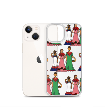 Dominican Faceless Dolls iPhone Case  - 2020 - DominicanGirlfriend.com - Frases Dominicanas - República Dominicana Lifestyle Graphic T-Shirts Streetwear & Accessories - New York - Bronx - Washington Heights - Miami - Florida - Boca Chica - USA - Dominican Clothing