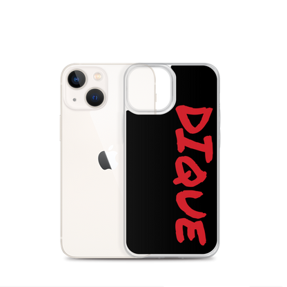 Dique iPhone Case  - 2020 - DominicanGirlfriend.com - Frases Dominicanas - República Dominicana Lifestyle Graphic T-Shirts Streetwear & Accessories - New York - Bronx - Washington Heights - Miami - Florida - Boca Chica - USA - Dominican Clothing