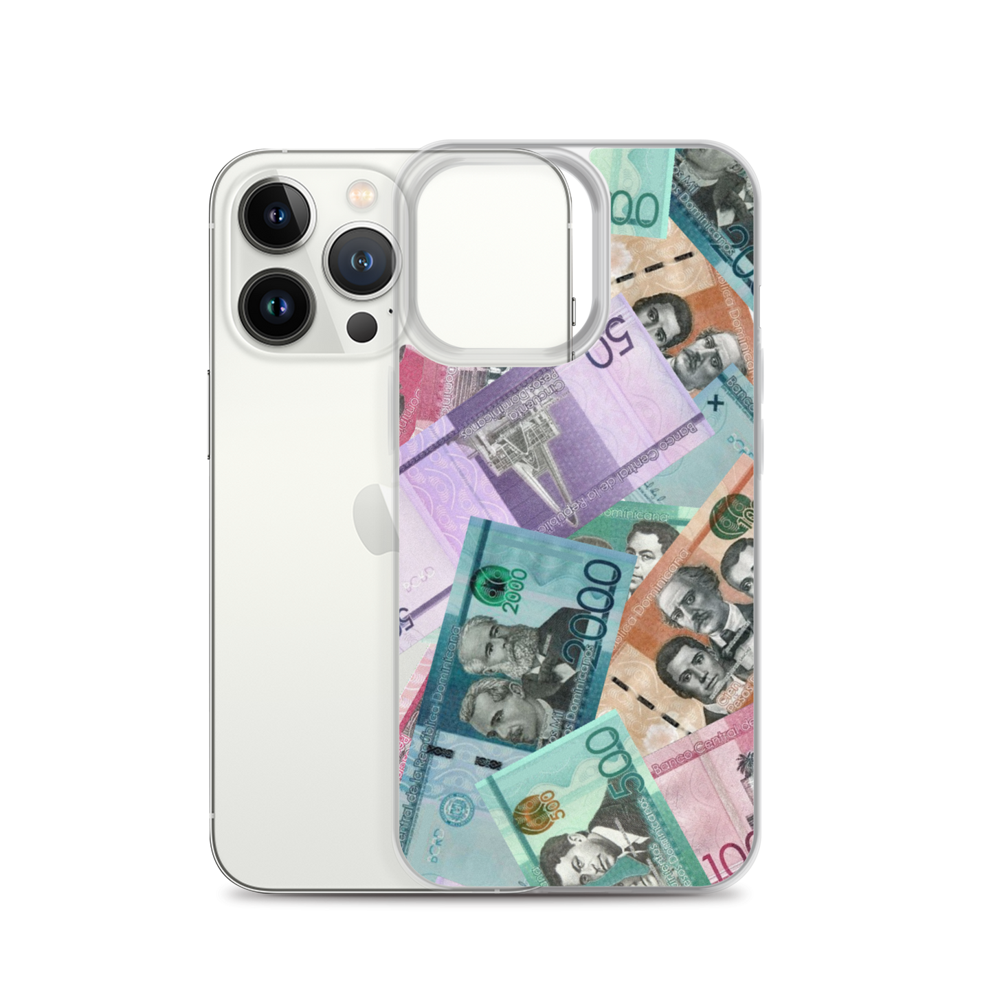Dominican Pesos iPhone Case  - 2020 - DominicanGirlfriend.com - Frases Dominicanas - República Dominicana Lifestyle Graphic T-Shirts Streetwear & Accessories - New York - Bronx - Washington Heights - Miami - Florida - Boca Chica - USA - Dominican Clothing