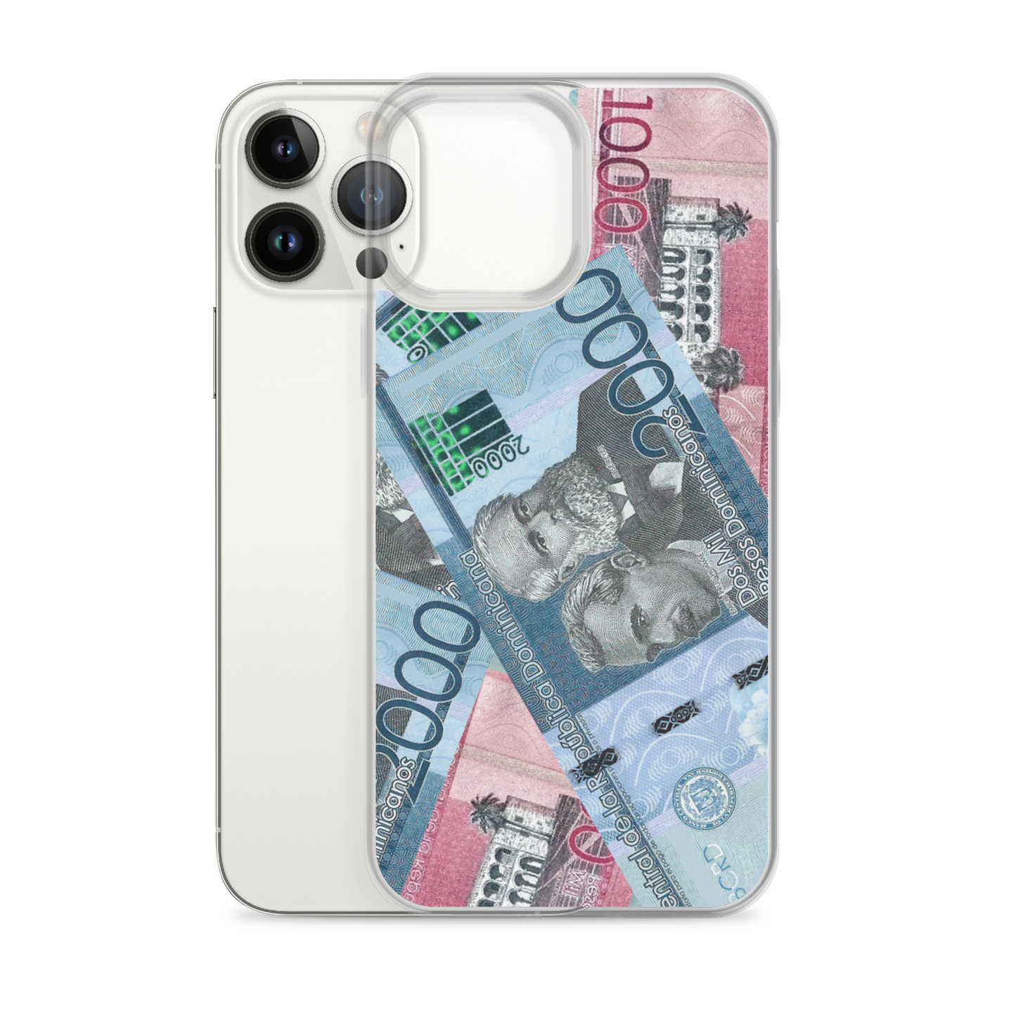 1000 y 2000 Dominican Pesos iPhone Case  - 2020 - DominicanGirlfriend.com - Frases Dominicanas - República Dominicana Lifestyle Graphic T-Shirts Streetwear & Accessories - New York - Bronx - Washington Heights - Miami - Florida - Boca Chica - USA - Dominican Clothing