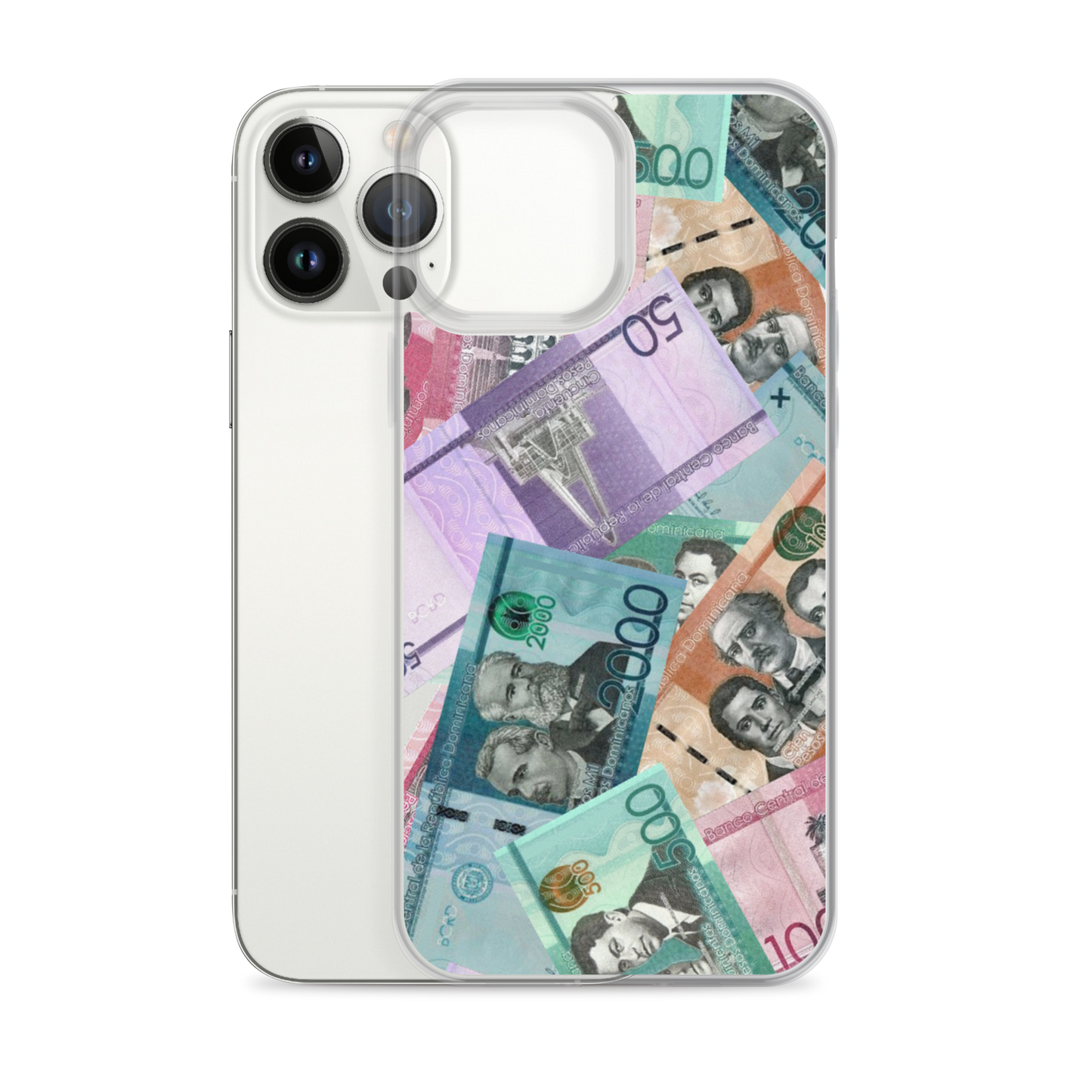 Dominican Pesos iPhone Case  - 2020 - DominicanGirlfriend.com - Frases Dominicanas - República Dominicana Lifestyle Graphic T-Shirts Streetwear & Accessories - New York - Bronx - Washington Heights - Miami - Florida - Boca Chica - USA - Dominican Clothing