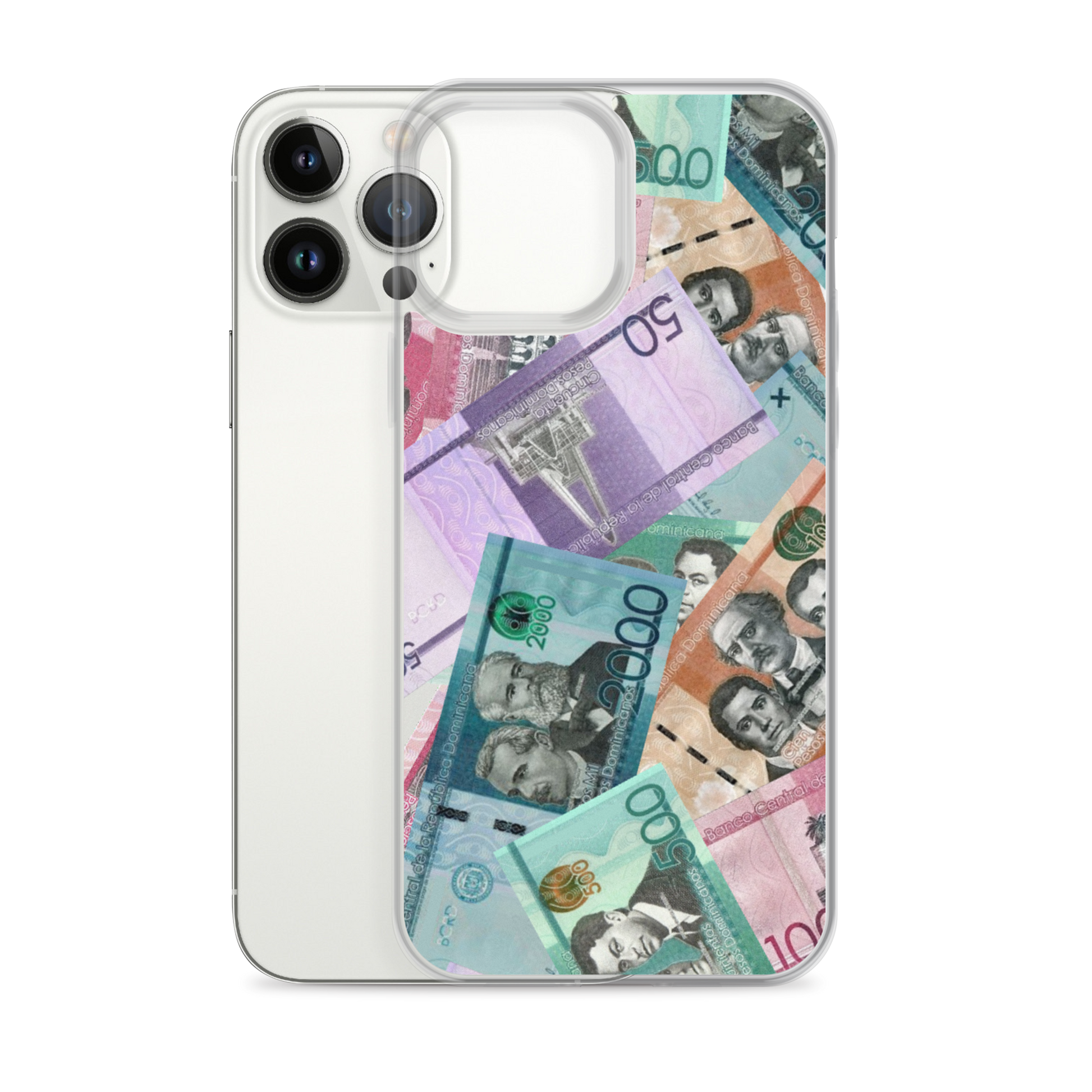 Dominican Pesos iPhone Case  - 2020 - DominicanGirlfriend.com - Frases Dominicanas - República Dominicana Lifestyle Graphic T-Shirts Streetwear & Accessories - New York - Bronx - Washington Heights - Miami - Florida - Boca Chica - USA - Dominican Clothing