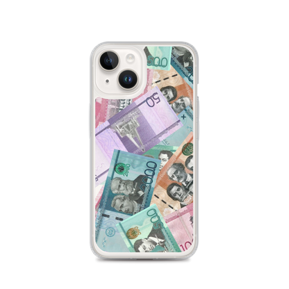 Dominican Pesos iPhone Case  - 2020 - DominicanGirlfriend.com - Frases Dominicanas - República Dominicana Lifestyle Graphic T-Shirts Streetwear & Accessories - New York - Bronx - Washington Heights - Miami - Florida - Boca Chica - USA - Dominican Clothing